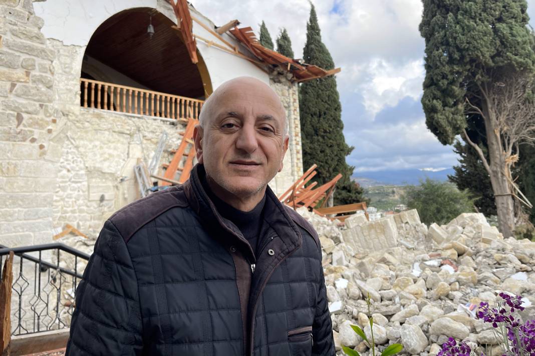 Hatay'ın 'Meryem Ana'sı da yıkıldı 1