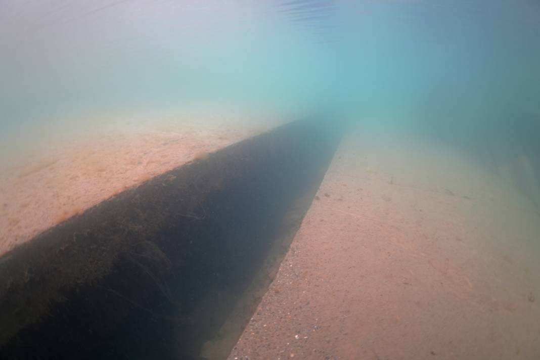 Depremin su altı izleri: Kıyı şeridinde bir metrelik göçük 10