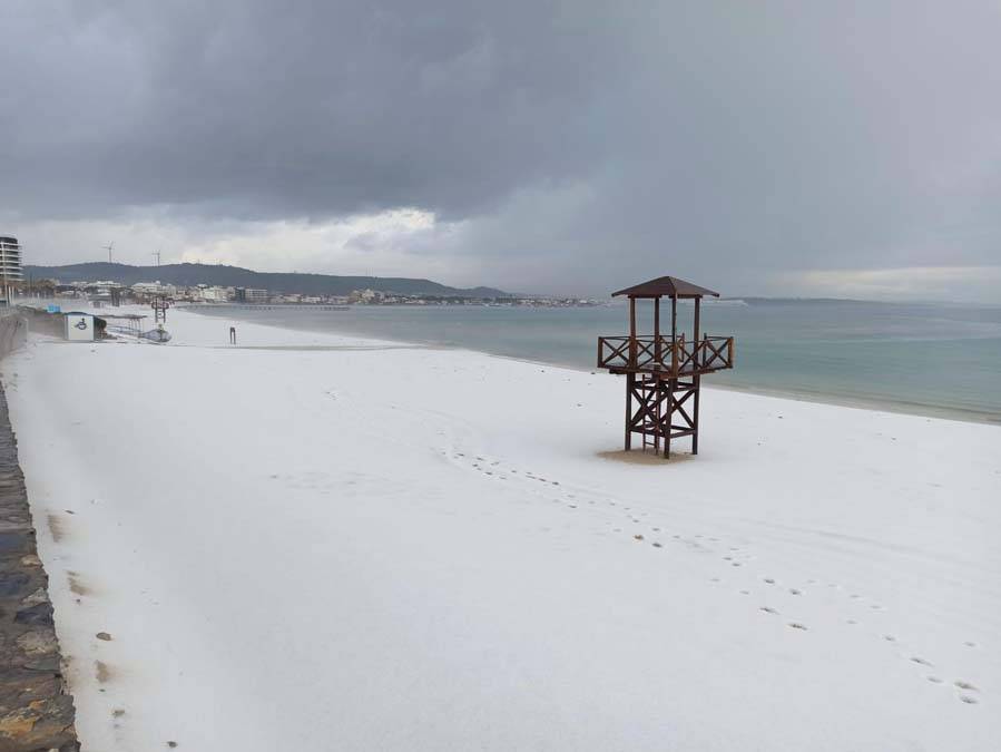 İzmir nisan ayında bembeyaz oldu: Kar yağmadı ama... 12