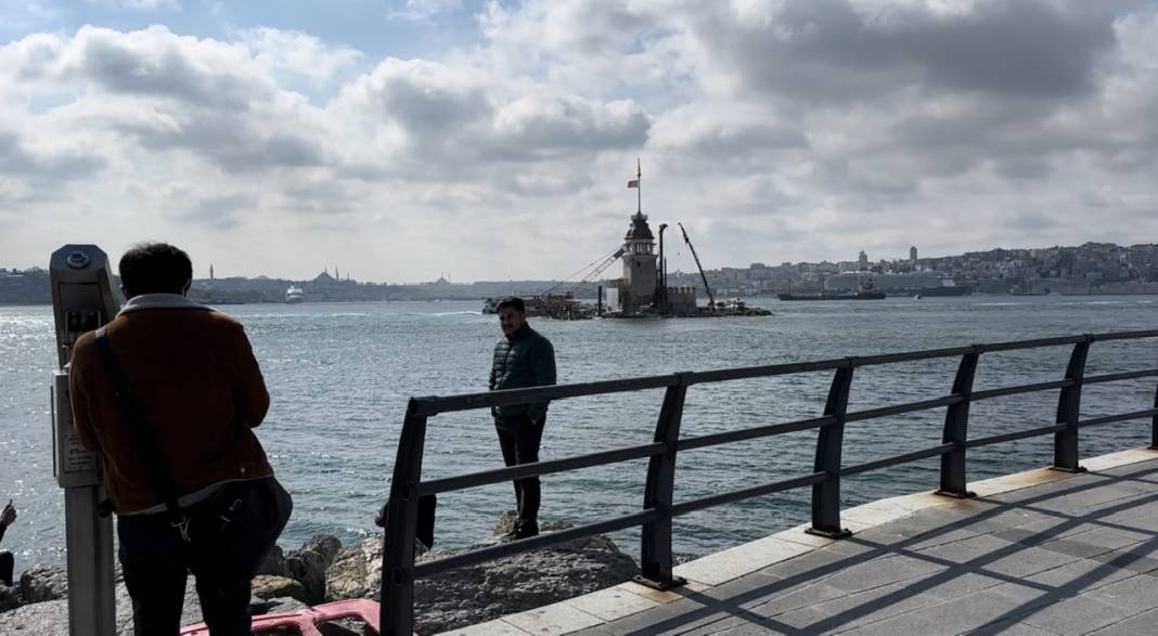 Açılışına günler kaldı: Kız Kulesi yeniden göründü 3