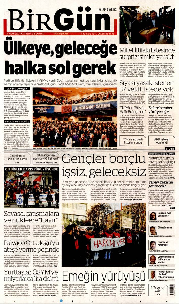 14 Mayıs seçiminde son viraj! Gazeteler aday listelerini nasıl gördü? 17