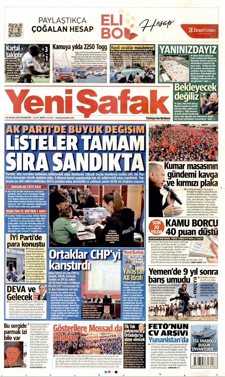 14 Mayıs seçiminde son viraj! Gazeteler aday listelerini nasıl gördü? 2