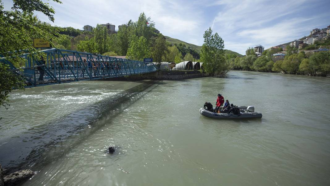 Kaybolanları bulmak için Munzur'un yönü değiştirildi 8