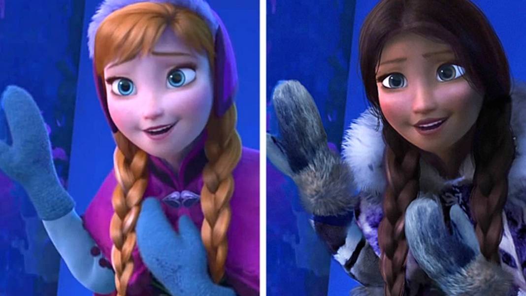 Disney prensesleri farklı etnik kökenlere mensup olsalardı nasıl görünürlerdi? 8