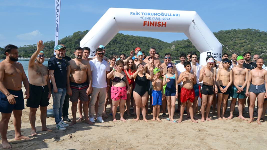 Fethiye'de Engelli sporcular, 'Engelsiz Kulaçlar' etkinliğinde yarıştı 3