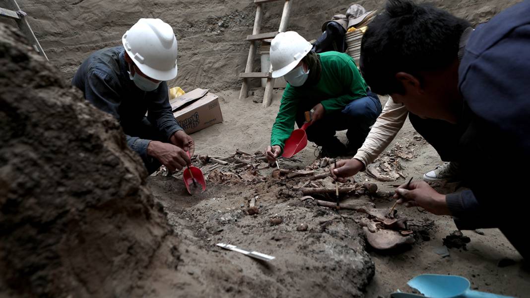 Peru'da heyecanlandıran keşif! Tam 3 bin 500 yıllık 2