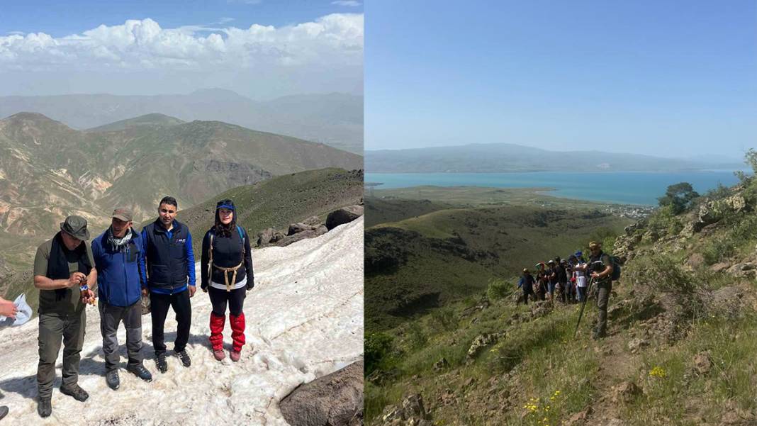 Doğaseverler Van'ın Esrük Dağı’na tırmandı 3