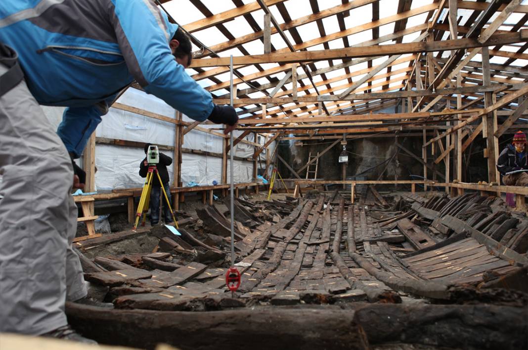 Dünyanın en büyük antik gemi koleksiyonu! Yenikapı'dan çıkan 8500 yıllık tarih müze bekliyor 7