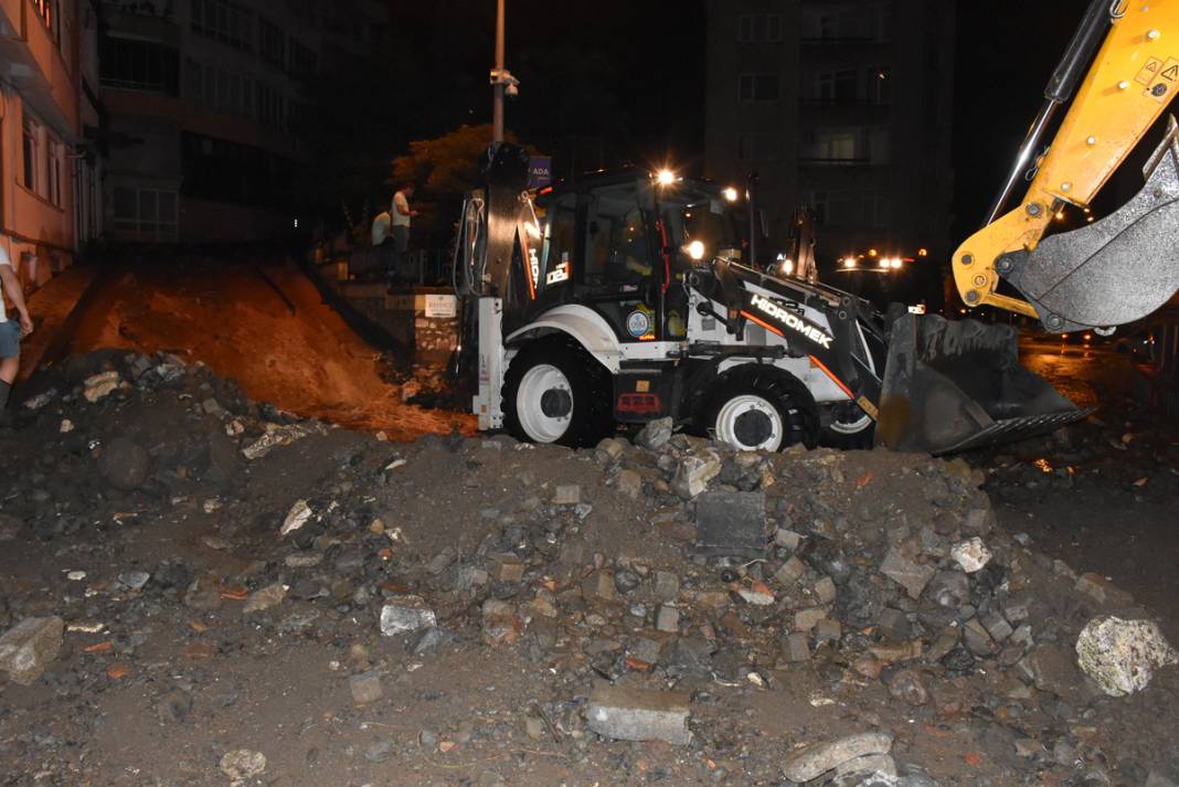 Ordu'yu hem sel hem heyelan vurdu! 20