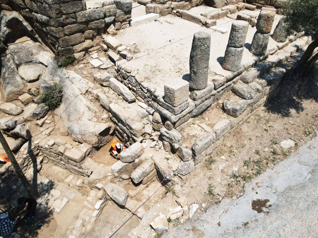 Herakleia Antik Kenti'nde 7 mekandan oluşan bir ev ortaya çıktı 6