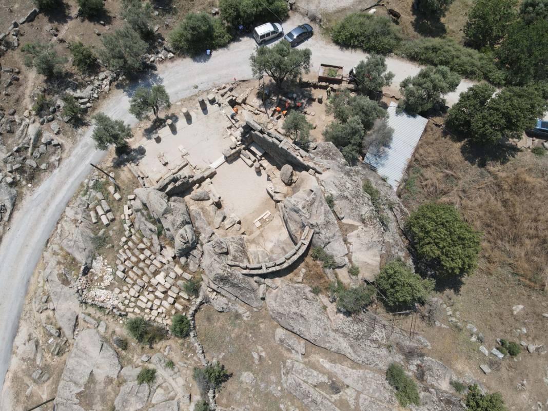 Herakleia Antik Kenti'nde 7 mekandan oluşan bir ev ortaya çıktı 1