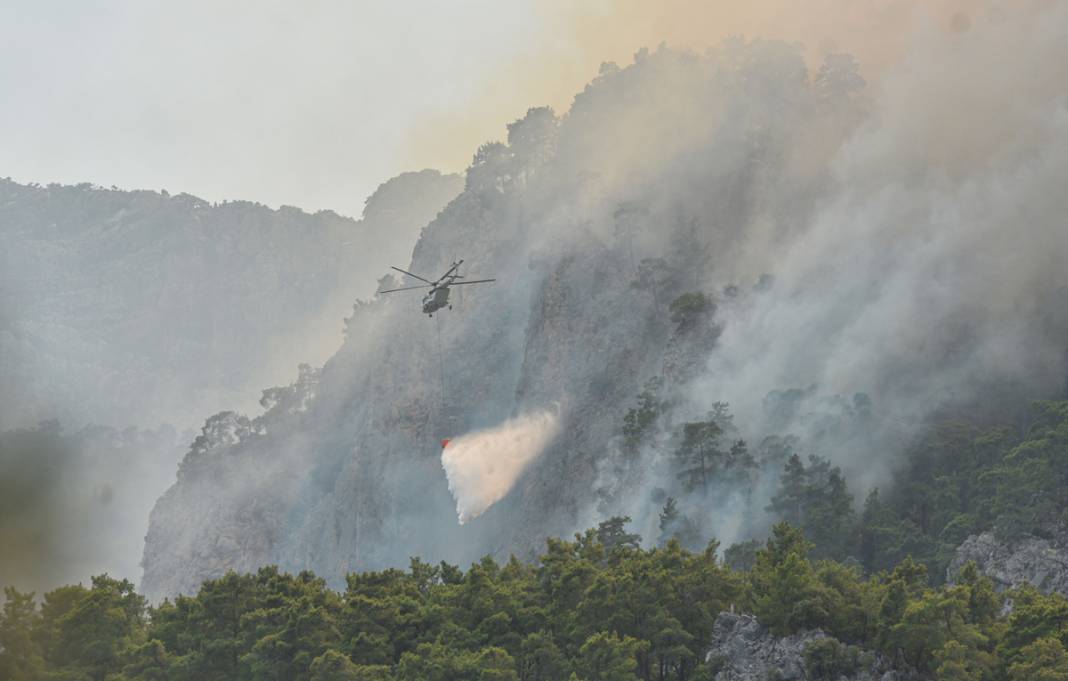 Kemer'deki yangının faturası ortaya çıktı: 420 futbol sahası küle döndü 13