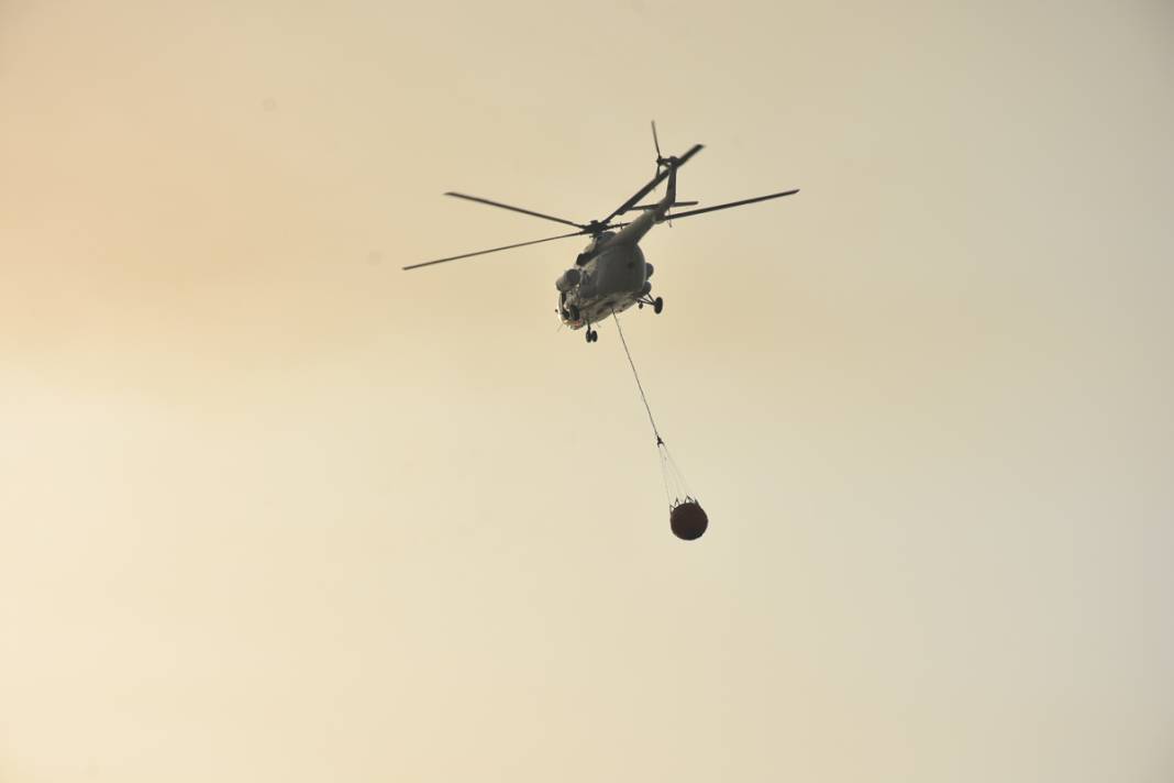 Kemer alev alev! Orman yangınıyla mücadelede dördüncü gün... 10