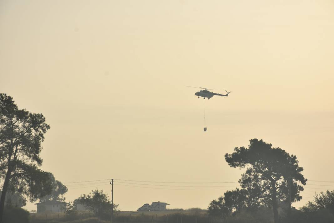 Kemer alev alev! Orman yangınıyla mücadelede dördüncü gün... 8