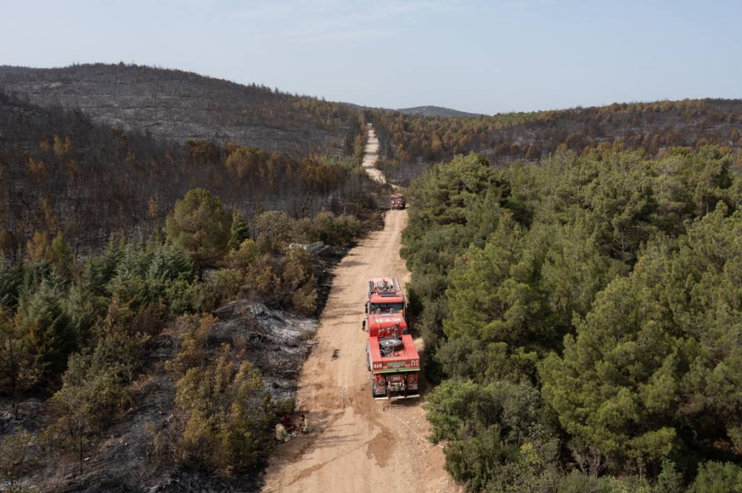 Kınık'taki görüntüler yürekleri burktu: Yangının bilançosu ortaya çıktı 19
