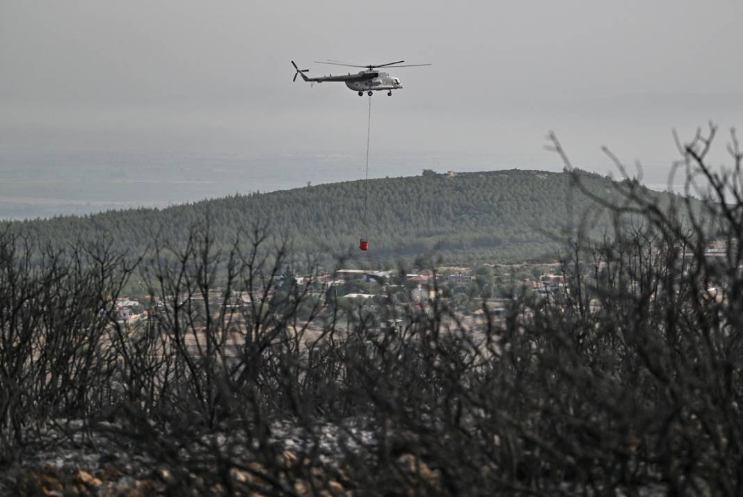 Kınık'taki görüntüler yürekleri burktu: Yangının bilançosu ortaya çıktı 9