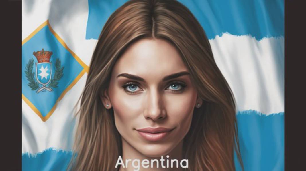 Yapay zekaya "Ülkeler güzel kadınlar olsaydı nasıl görünürlerdi?" diye sordular; işte sonuç! 5