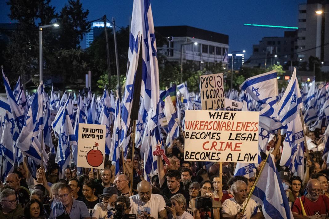 Netanyahu vazgeçmiyor İsrailliler direniyor: Kritik haftada meydan eylemcilerin 27