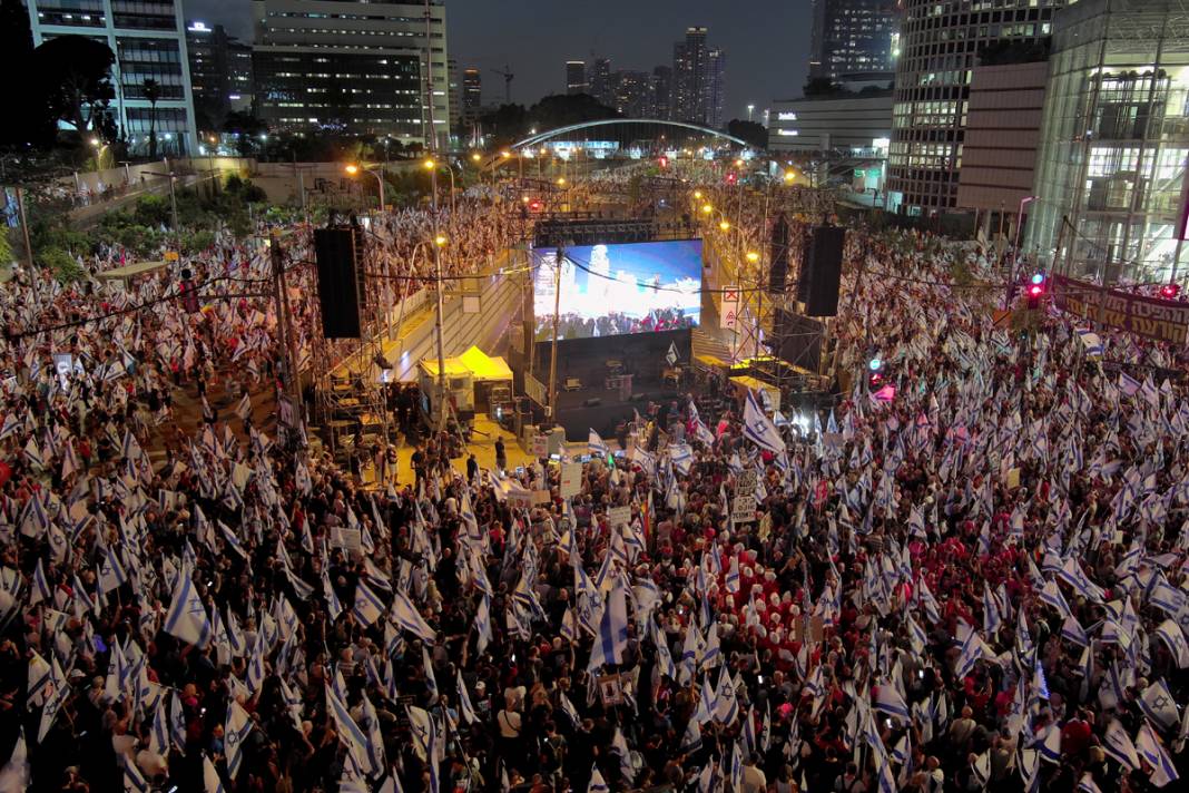 Netanyahu vazgeçmiyor İsrailliler direniyor: Kritik haftada meydan eylemcilerin 6