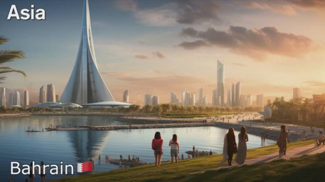 Asya ülkeleri gelecekte nasıl görünecek? İşte yapay zekaya göre Türkiye dahil 20. yüzyılda ülke manzaraları... 44