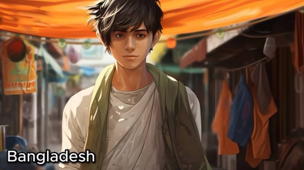 Yapay zeka her ülkeye bir anime karakteri tasarladı: İşte o ülkeler ve anime karakterleri... 88