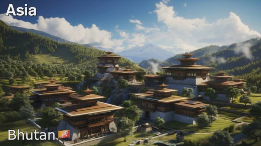 Asya ülkeleri gelecekte nasıl görünecek? İşte yapay zekaya göre Türkiye dahil 20. yüzyılda ülke manzaraları... 42