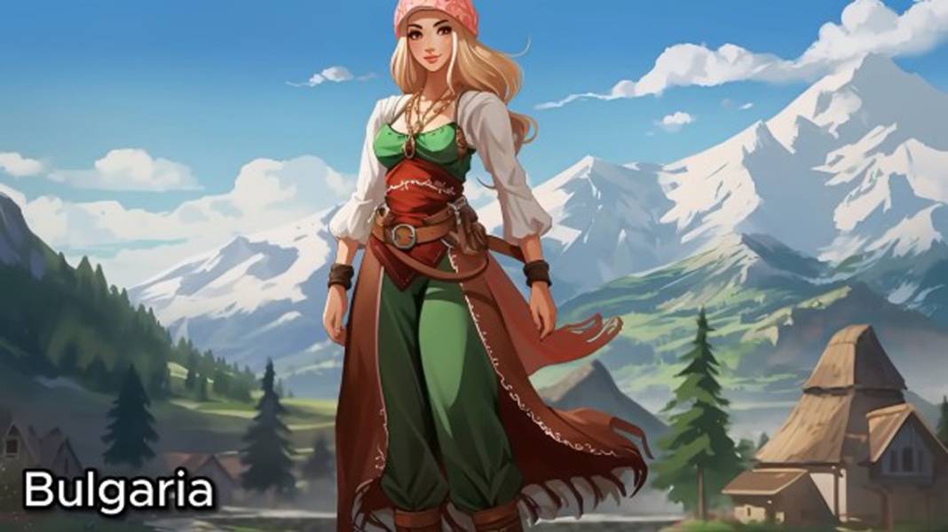 Yapay zeka her ülkeye bir anime karakteri tasarladı: İşte o ülkeler ve anime karakterleri... 83