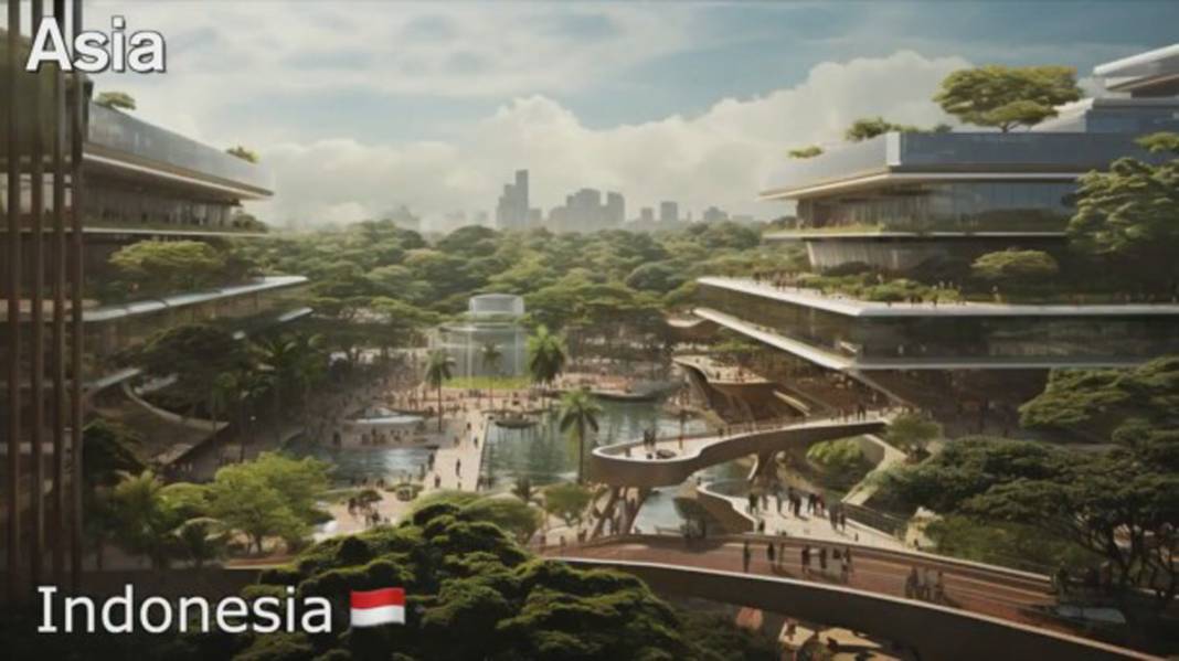 Asya ülkeleri gelecekte nasıl görünecek? İşte yapay zekaya göre Türkiye dahil 20. yüzyılda ülke manzaraları... 37