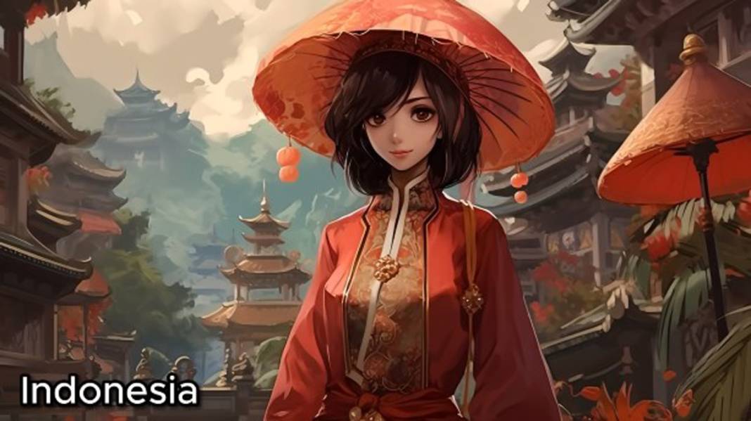 Yapay zeka her ülkeye bir anime karakteri tasarladı: İşte o ülkeler ve anime karakterleri... 79