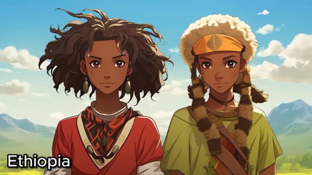 Yapay zeka her ülkeye bir anime karakteri tasarladı: İşte o ülkeler ve anime karakterleri... 78