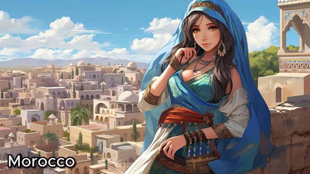 Yapay zeka her ülkeye bir anime karakteri tasarladı: İşte o ülkeler ve anime karakterleri... 76