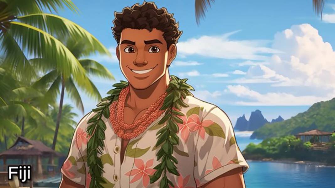 Yapay zeka her ülkeye bir anime karakteri tasarladı: İşte o ülkeler ve anime karakterleri... 75