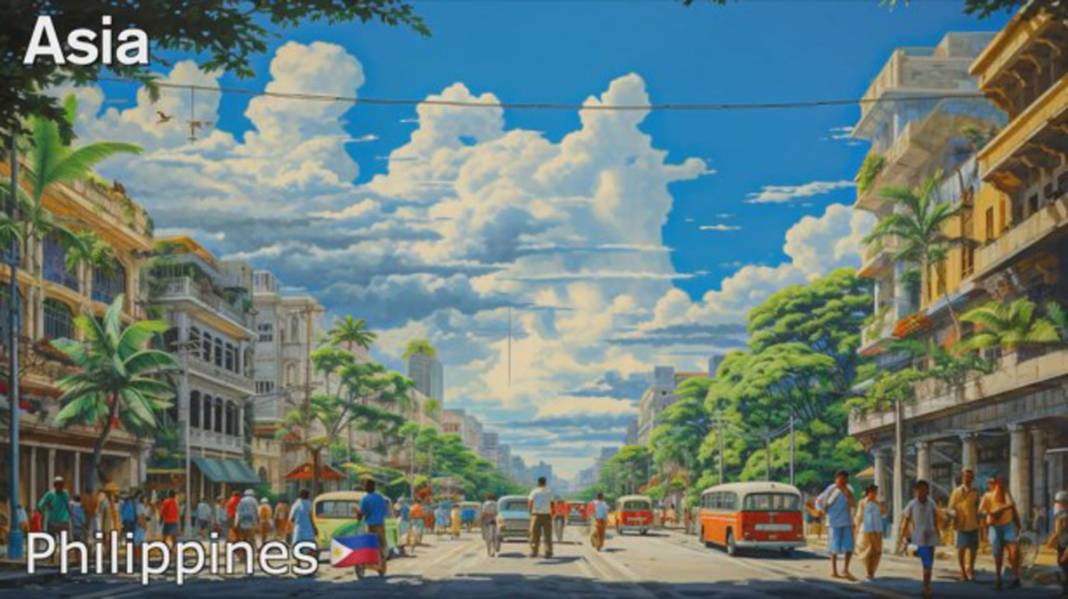 Asya ülkeleri gelecekte nasıl görünecek? İşte yapay zekaya göre Türkiye dahil 20. yüzyılda ülke manzaraları... 35