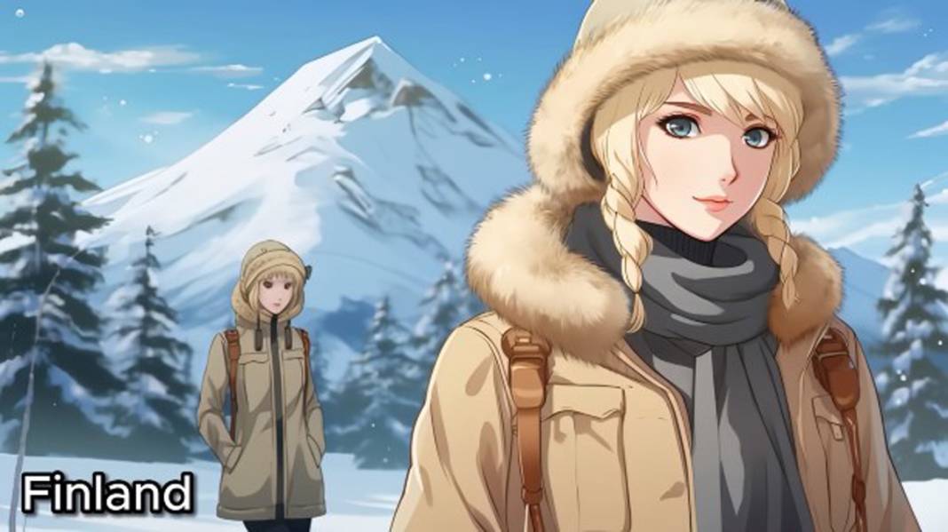 Yapay zeka her ülkeye bir anime karakteri tasarladı: İşte o ülkeler ve anime karakterleri... 73