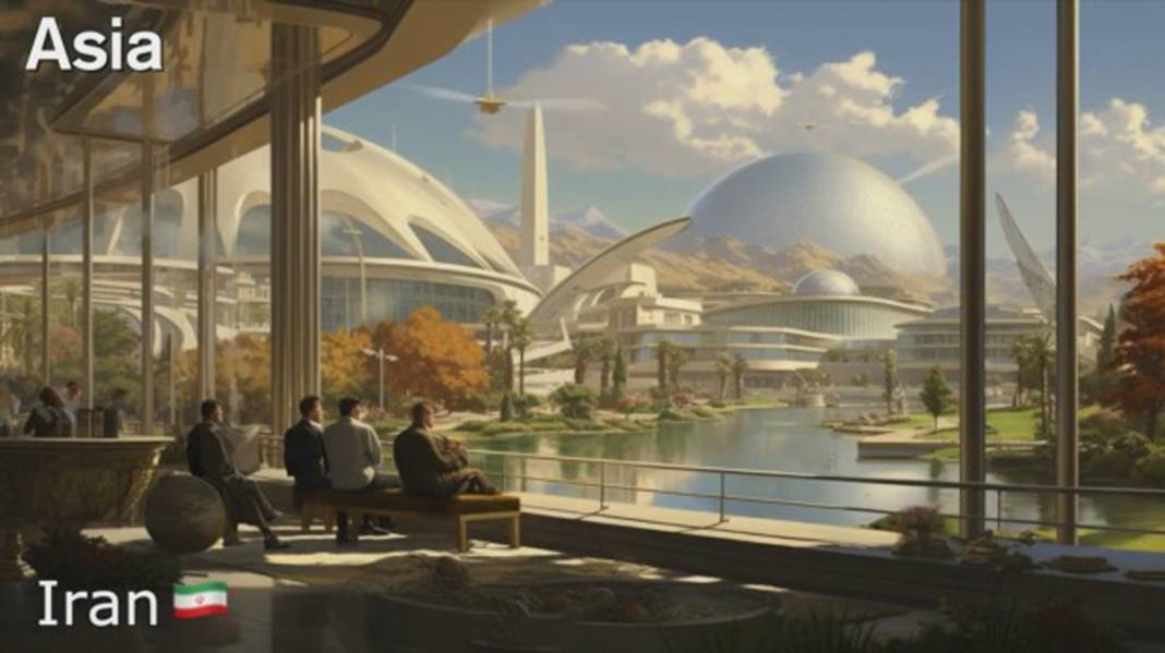 Asya ülkeleri gelecekte nasıl görünecek? İşte yapay zekaya göre Türkiye dahil 20. yüzyılda ülke manzaraları... 30