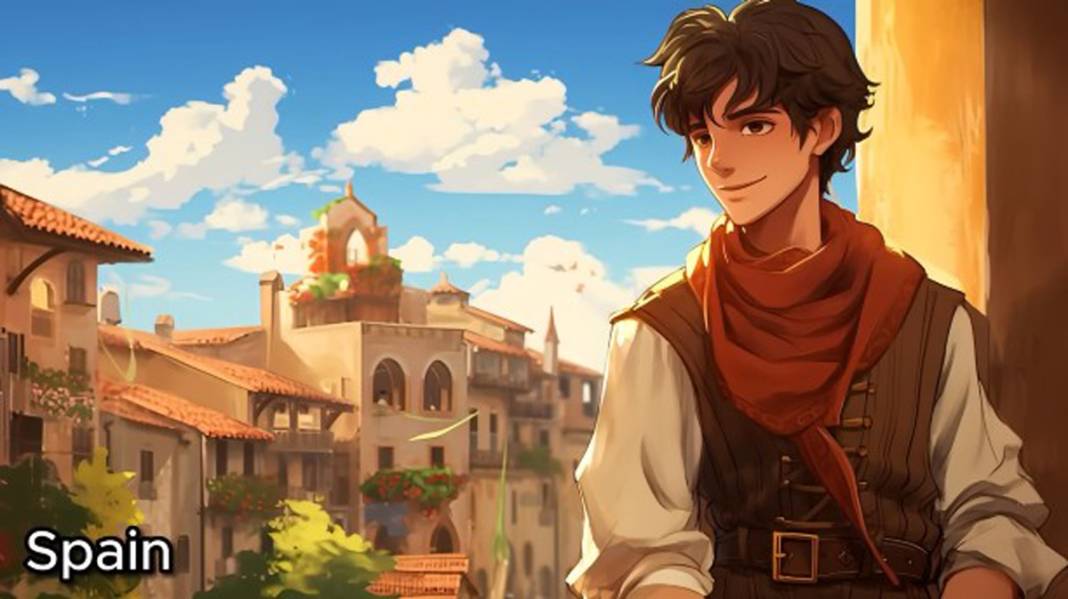 Yapay zeka her ülkeye bir anime karakteri tasarladı: İşte o ülkeler ve anime karakterleri... 62