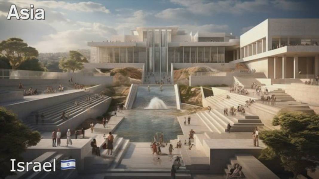 Asya ülkeleri gelecekte nasıl görünecek? İşte yapay zekaya göre Türkiye dahil 20. yüzyılda ülke manzaraları... 29