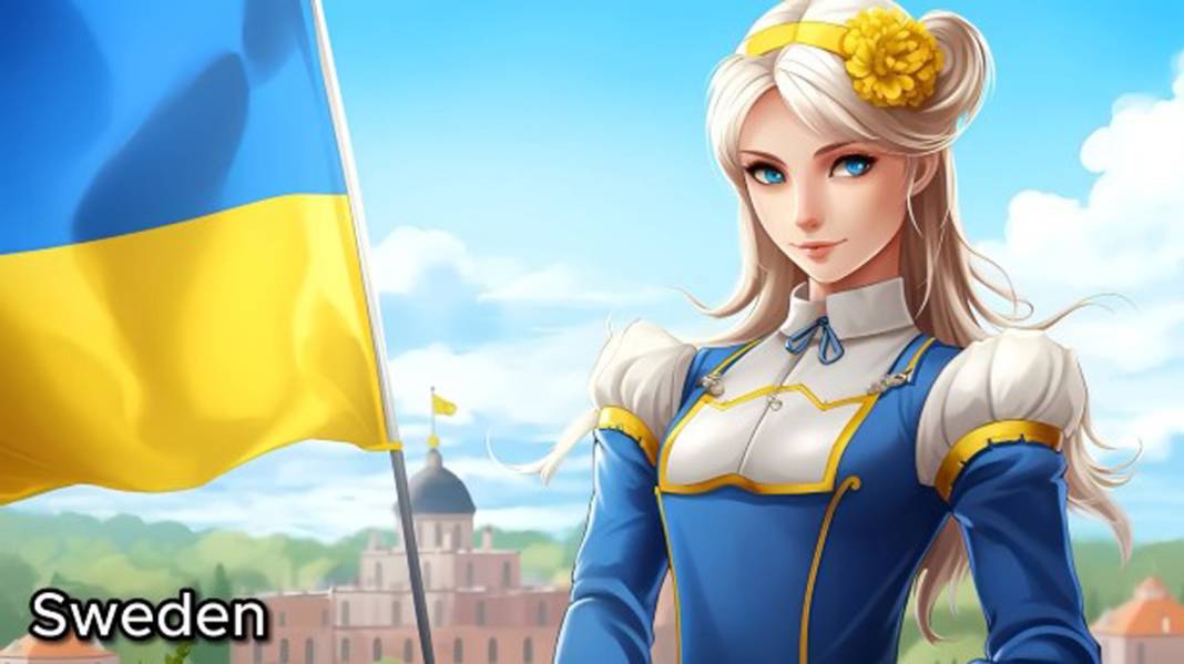 Yapay zeka her ülkeye bir anime karakteri tasarladı: İşte o ülkeler ve anime karakterleri... 60