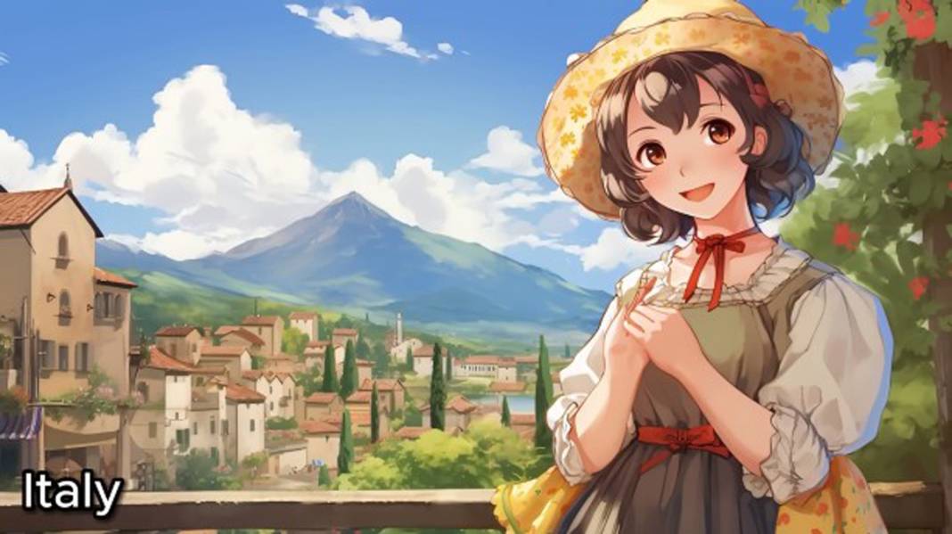 Yapay zeka her ülkeye bir anime karakteri tasarladı: İşte o ülkeler ve anime karakterleri... 58