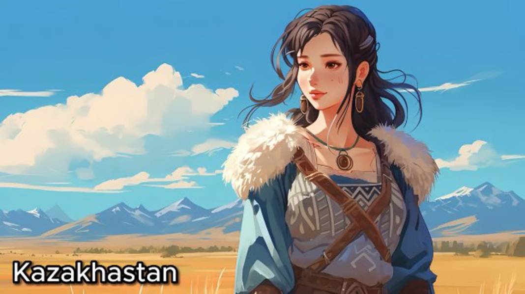 Yapay zeka her ülkeye bir anime karakteri tasarladı: İşte o ülkeler ve anime karakterleri... 51