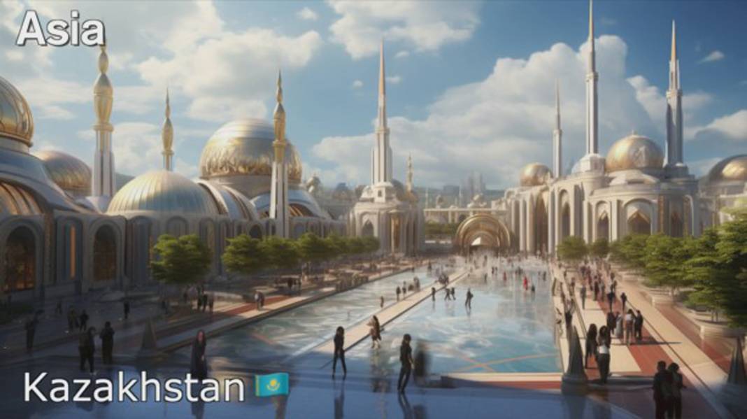 Asya ülkeleri gelecekte nasıl görünecek? İşte yapay zekaya göre Türkiye dahil 20. yüzyılda ülke manzaraları... 25
