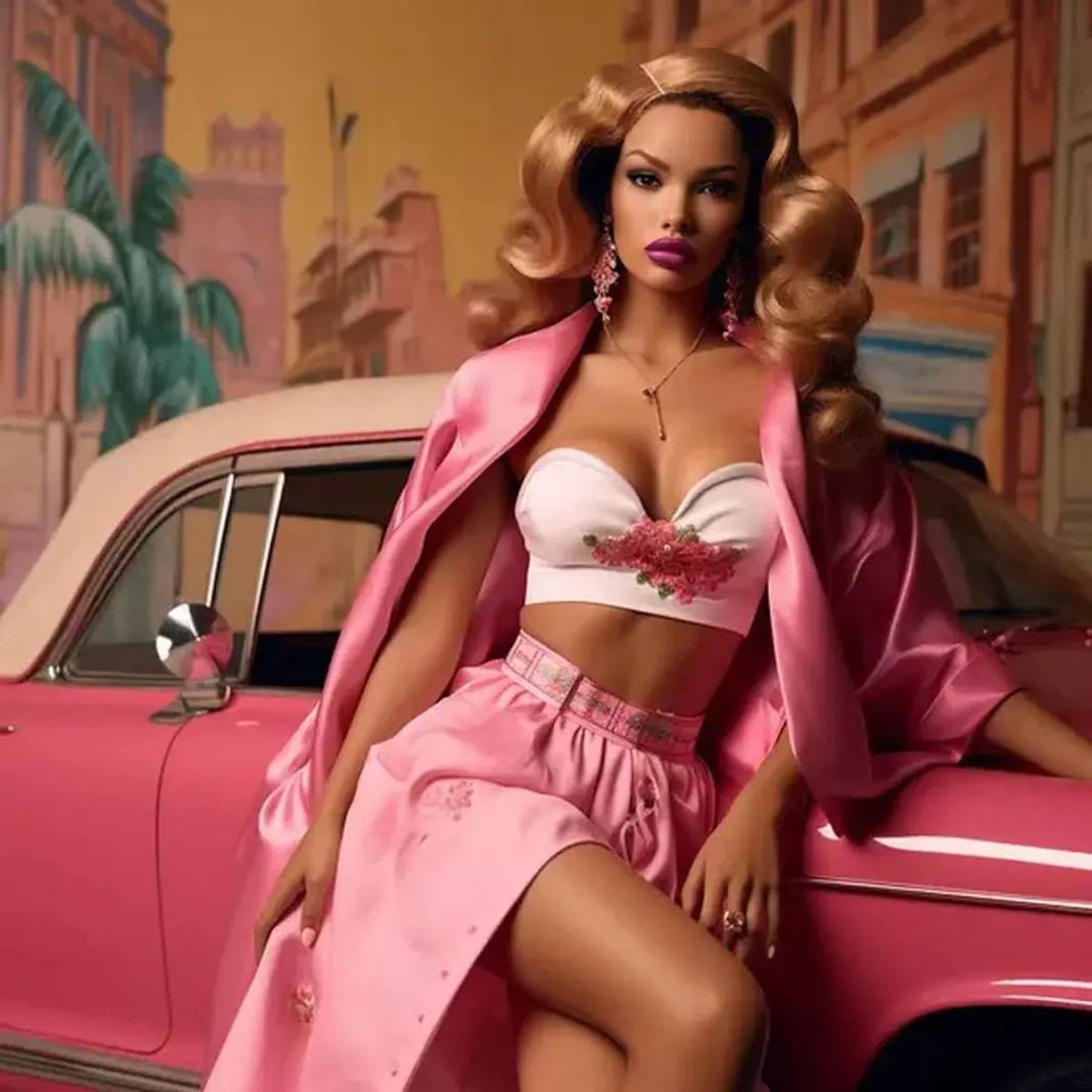 Barbie severler buraya: Yapay zekanın ülkelere göre resmettiği Barbie modellerine bayılacaksınız! 11