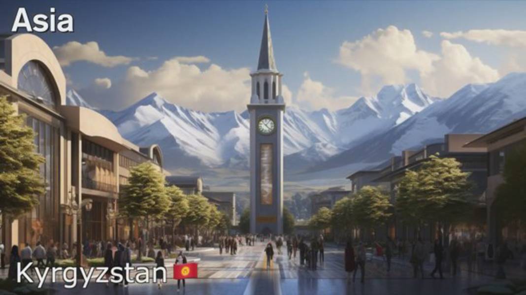 Asya ülkeleri gelecekte nasıl görünecek? İşte yapay zekaya göre Türkiye dahil 20. yüzyılda ülke manzaraları... 24