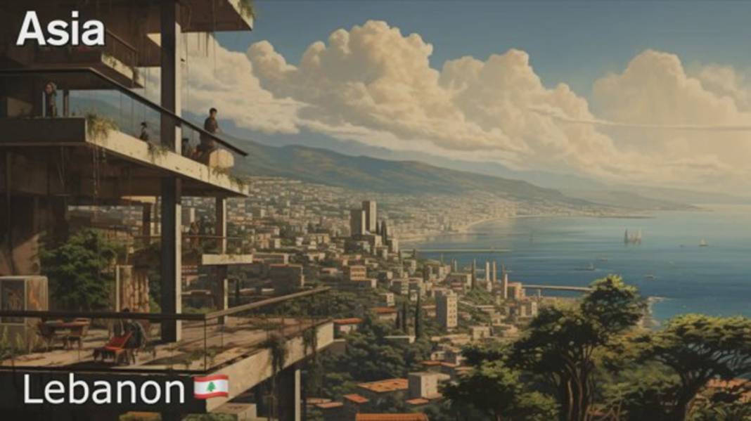 Asya ülkeleri gelecekte nasıl görünecek? İşte yapay zekaya göre Türkiye dahil 20. yüzyılda ülke manzaraları... 20