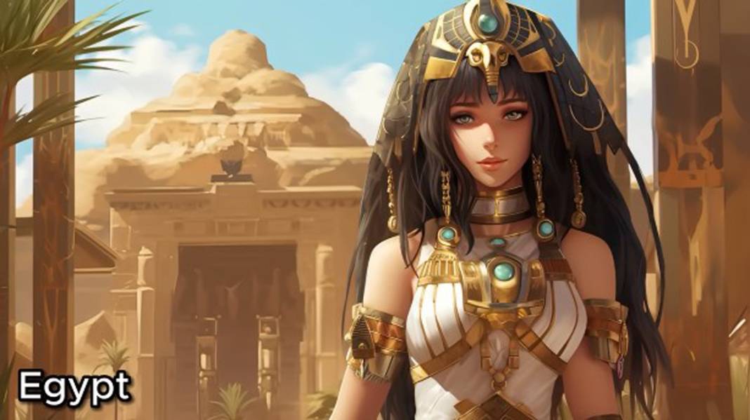 Yapay zeka her ülkeye bir anime karakteri tasarladı: İşte o ülkeler ve anime karakterleri... 36