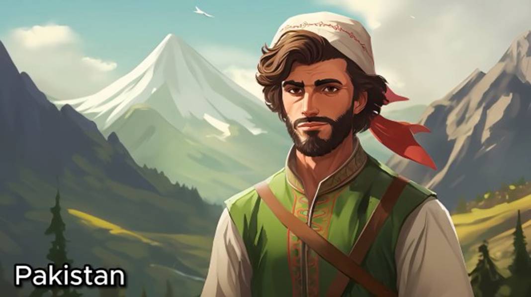 Yapay zeka her ülkeye bir anime karakteri tasarladı: İşte o ülkeler ve anime karakterleri... 26