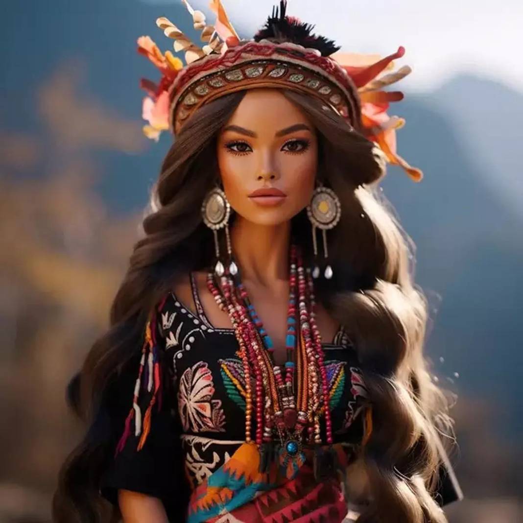 Barbie severler buraya: Yapay zekanın ülkelere göre resmettiği Barbie modellerine bayılacaksınız! 9