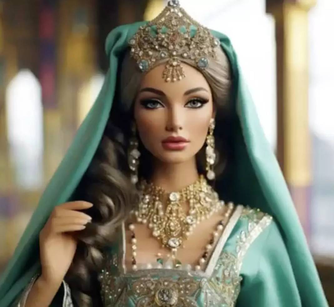 Barbie severler buraya: Yapay zekanın ülkelere göre resmettiği Barbie modellerine bayılacaksınız! 4