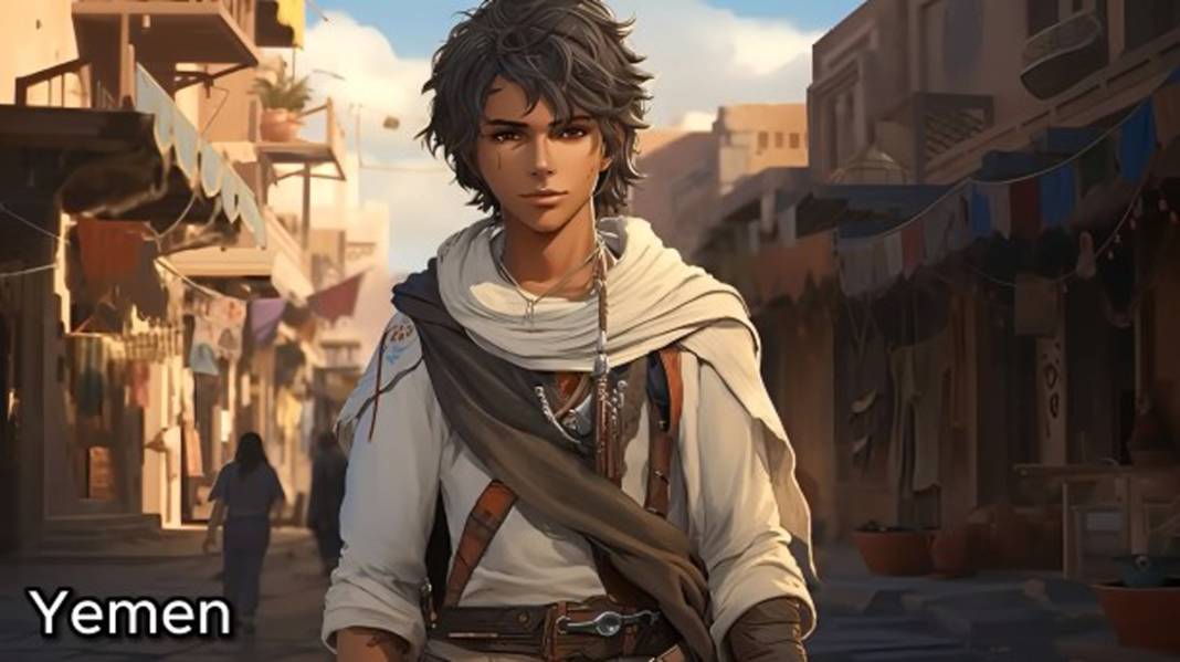 Yapay zeka her ülkeye bir anime karakteri tasarladı: İşte o ülkeler ve anime karakterleri... 4