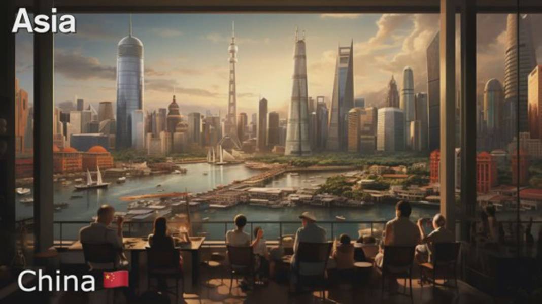 Asya ülkeleri gelecekte nasıl görünecek? İşte yapay zekaya göre Türkiye dahil 20. yüzyılda ülke manzaraları... 39